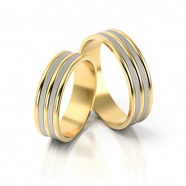 Obrączki paski 3 Golden EYE