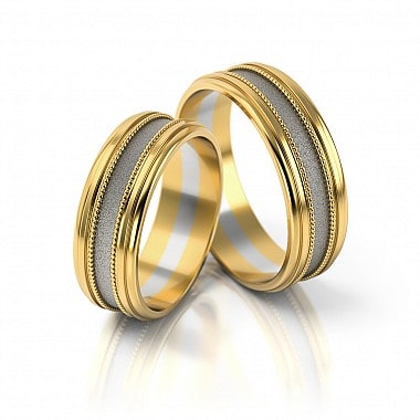 Obrączki Golden eye tekstura