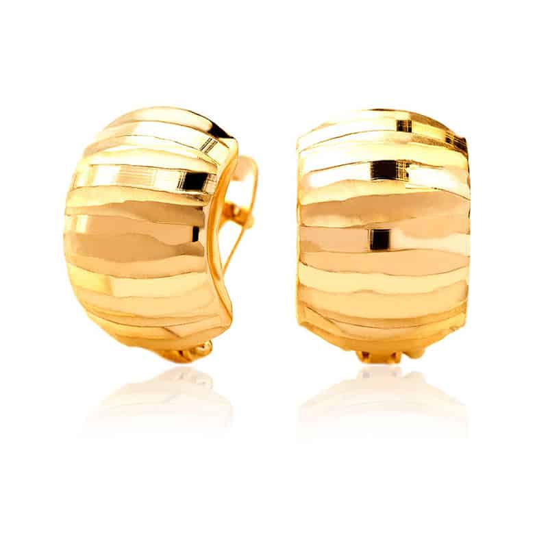 Kolczyki Golden EYE masa