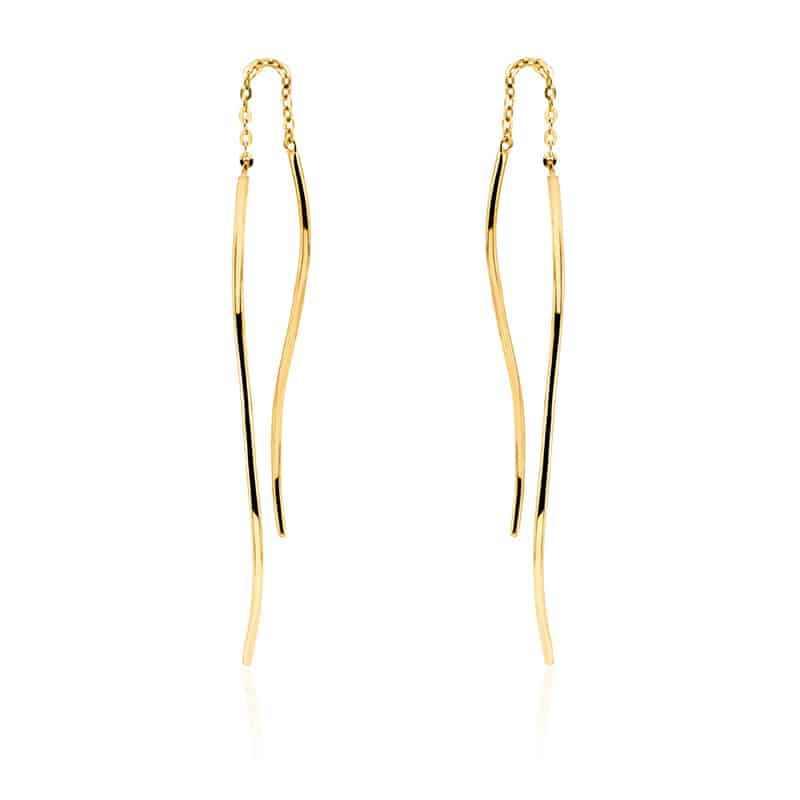 Kolczyki Golden EYE długie