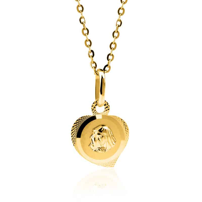 Medalik na komunię Golden EYE